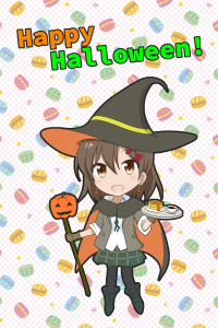 Pronama-chan-HalloweenCafe2